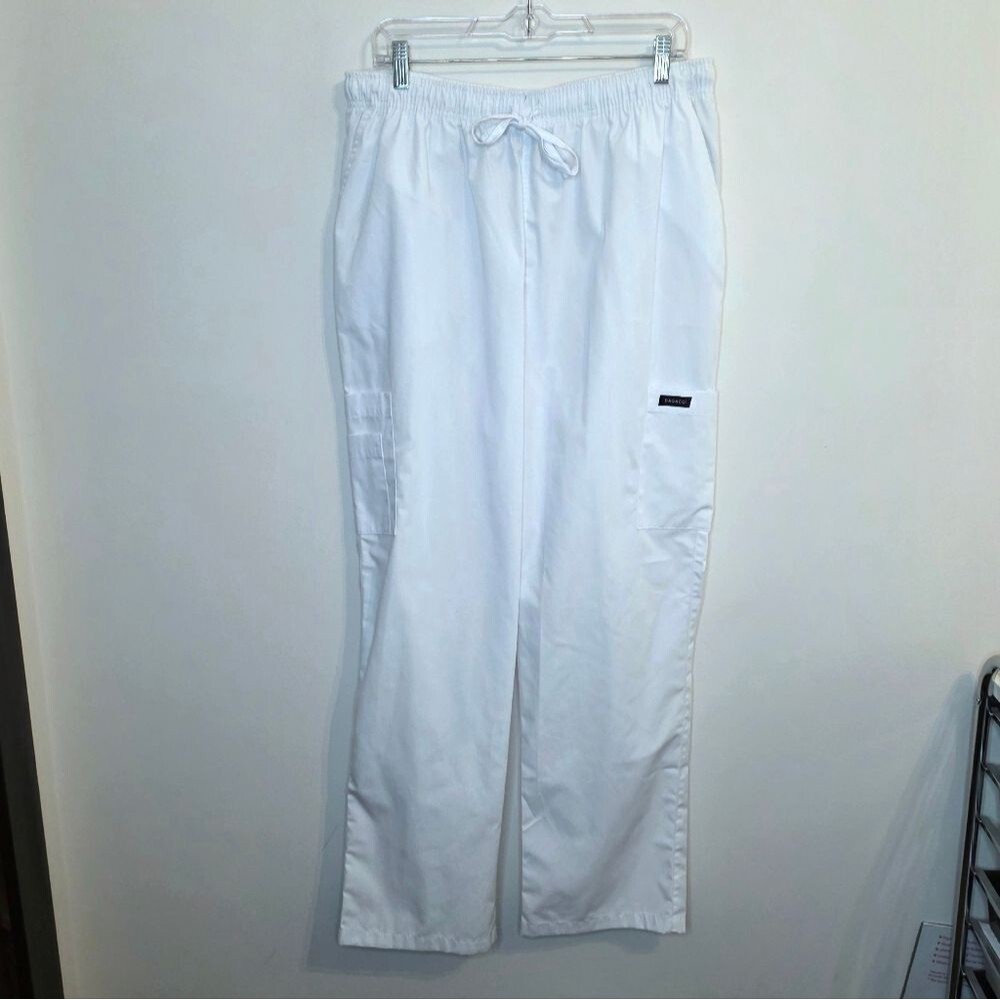 Dagacci White Scrub Pants Size XL
